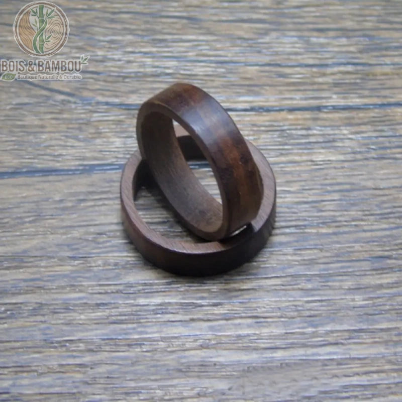 Bague bois de santal naturel assortiment D