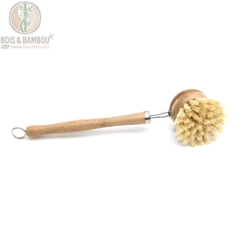 Brosse à vaisselle en bois naturel