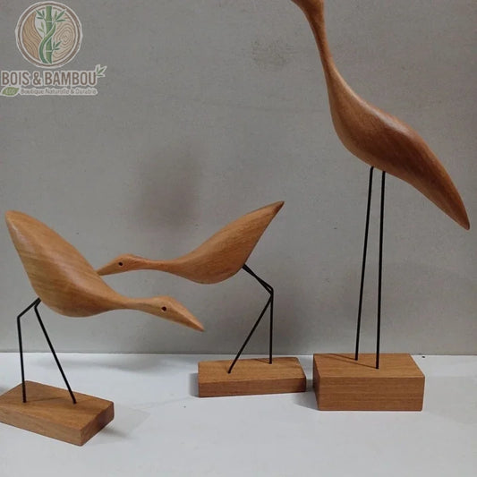 Figurine Auckland en bois massif
