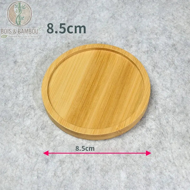 Mini plateau en bambou naturel