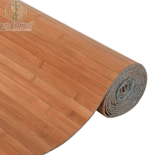 Paravent Bambou Enroulable Séparateur de Pièce 165x250 cm