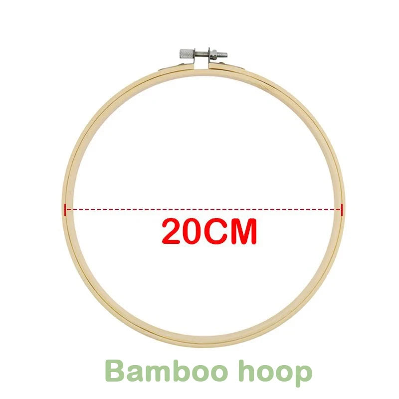 Cadre de Broderie en Bambou