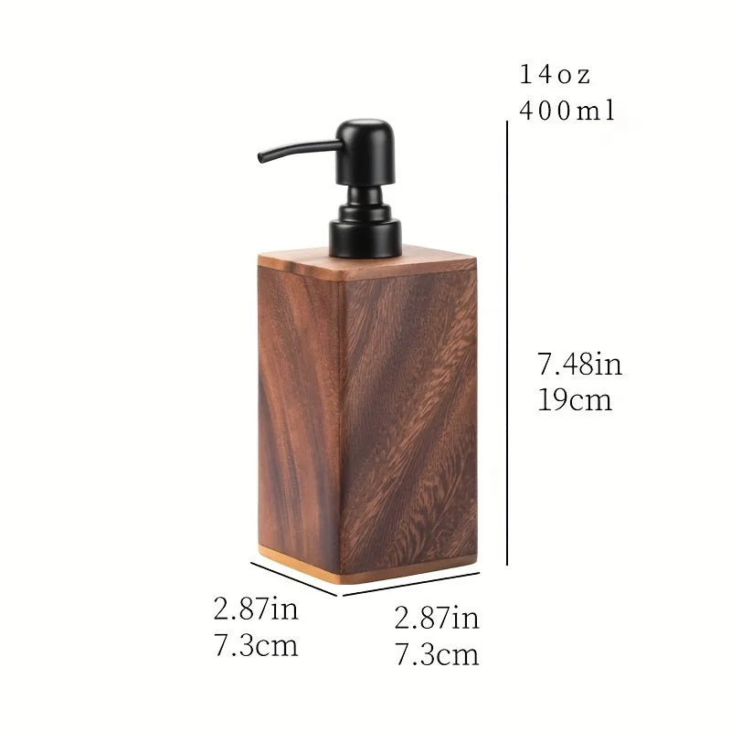Distributeur de Savon en Bois