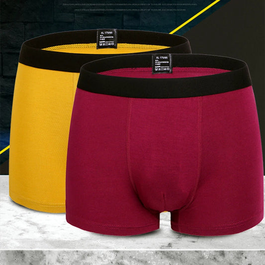 Boxer en fibre de bambou haute élasticité