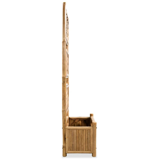Jardinière avec Treillis en Bambou