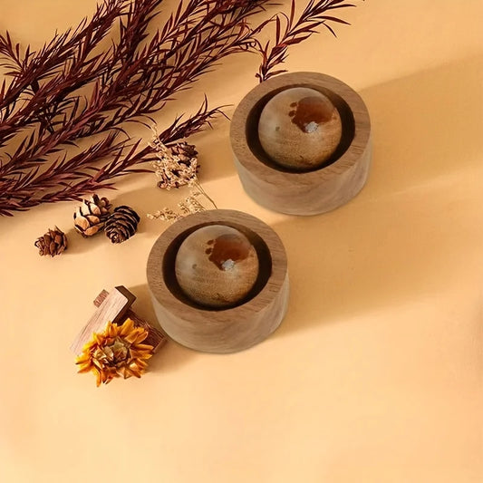 Diffuseur d'huiles essentielles en bois naturel