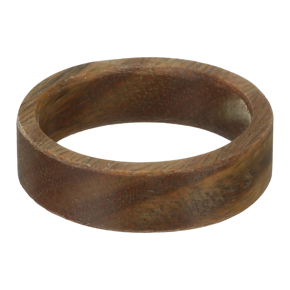 Bague en bois de santal rouge