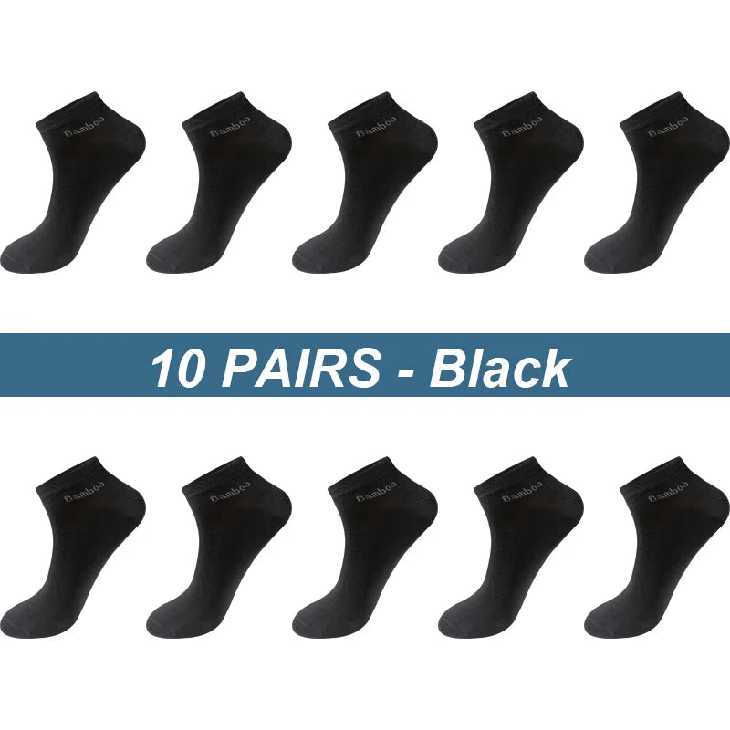 Chaussettes Courtes en Fibre de Bambou