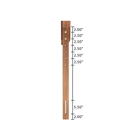Tête de lit moderne en bois Queen