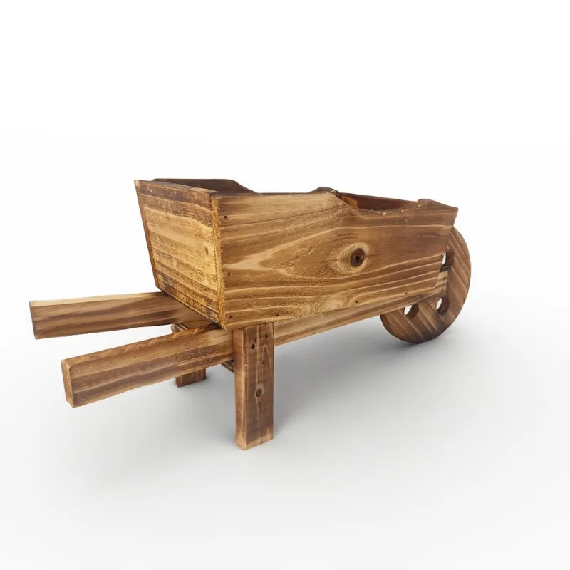 Jardinière Brouette en Bois