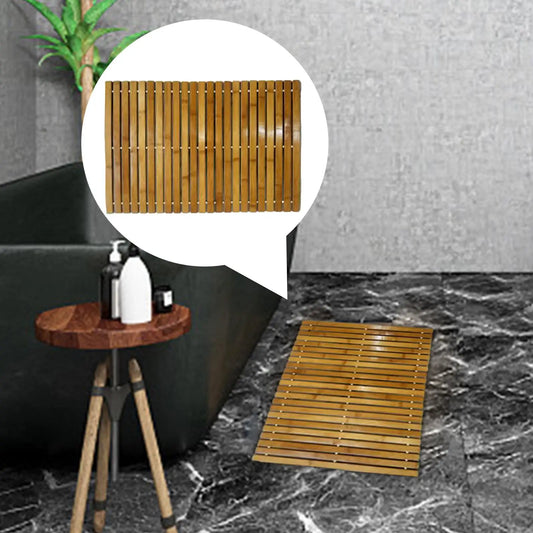 Tapis en Bambou Naturel Artisanale