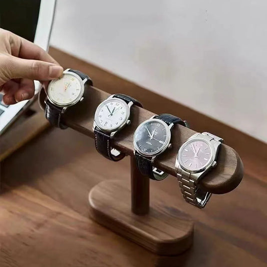 Support de montre en noyer