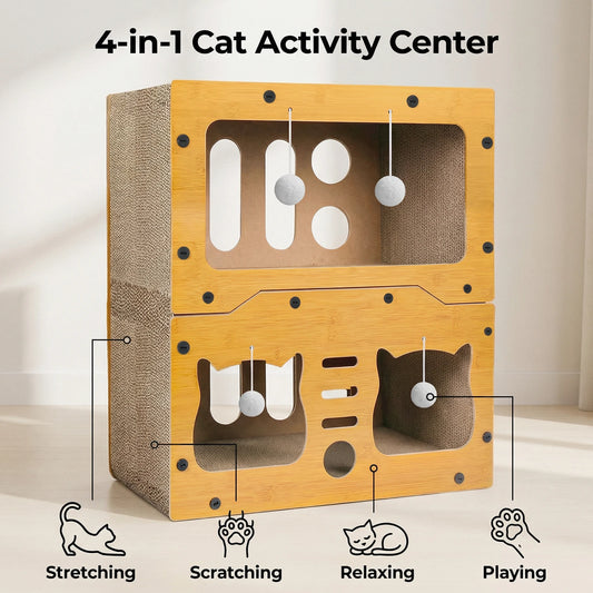 Villa pour Chat 3 en 1