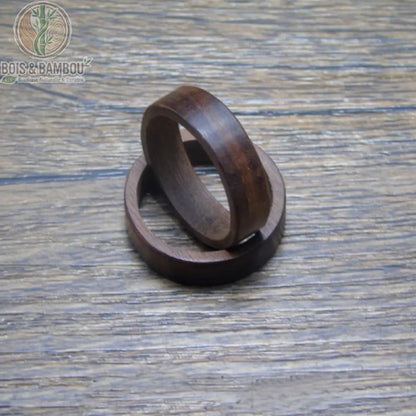 Bague bois de santal naturel assortiment D