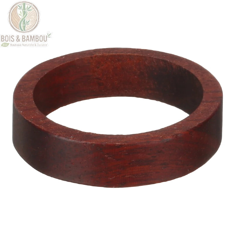 Bague bois de santal rouge assortiment B