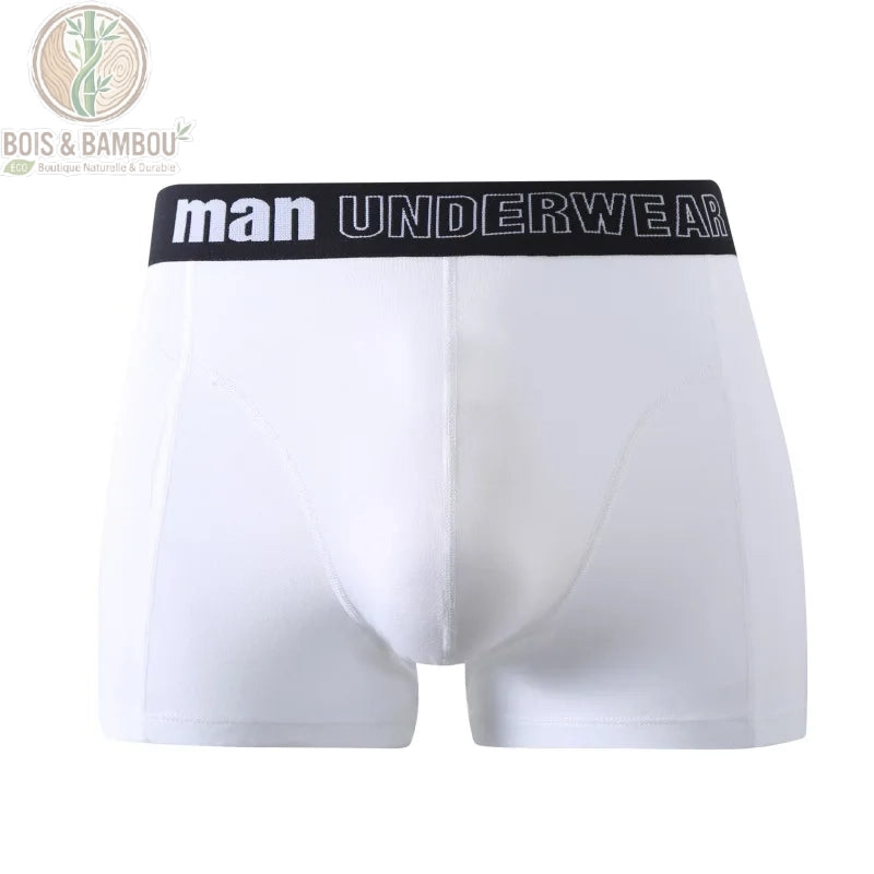 Boxer bambou homme coloris blanc XS au 5XL