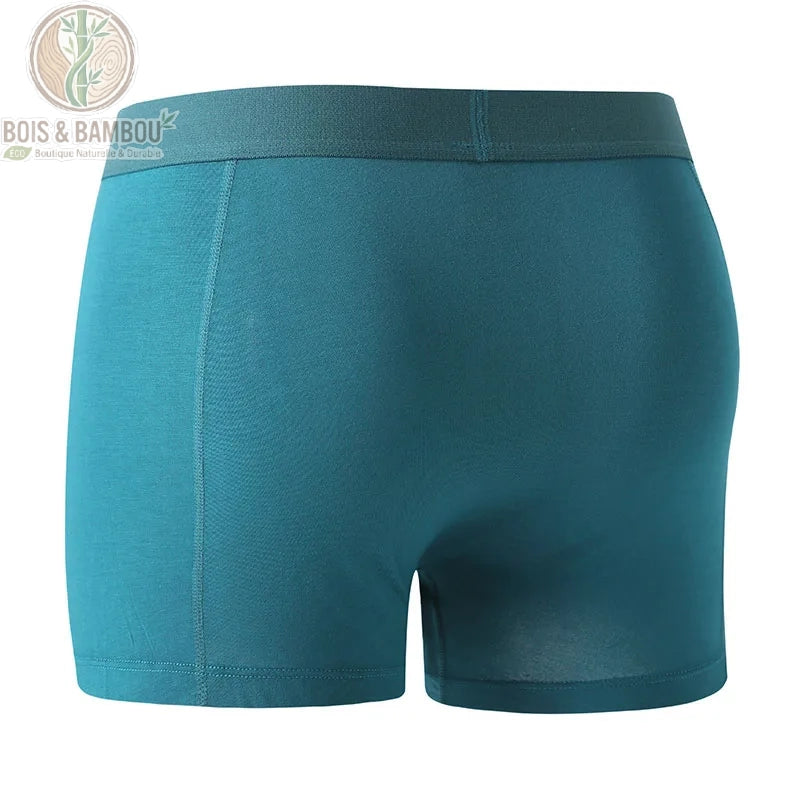 Boxer bambou homme vue arrière coupe taille moyenne