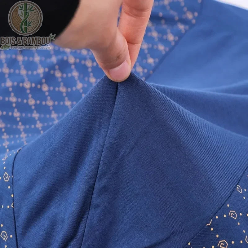 Détail ceinture élastique douce boxer bambou très grande taille 9XL 11XL