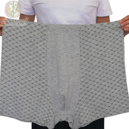 Boxer bambou très grande taille coloris gris clair chinois