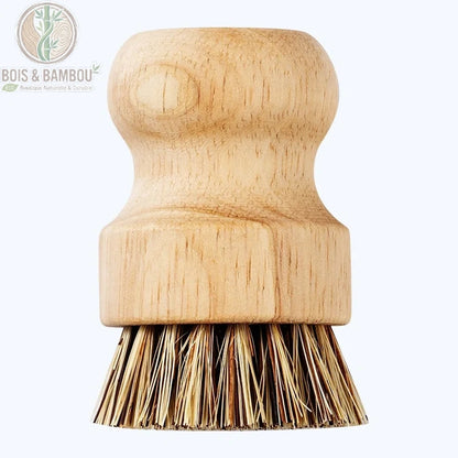 Brosse de nettoyage de cuisine en bambou