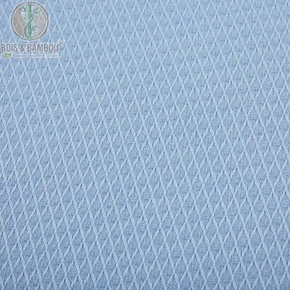 Détail texture fibre de bambou pure couverture légère