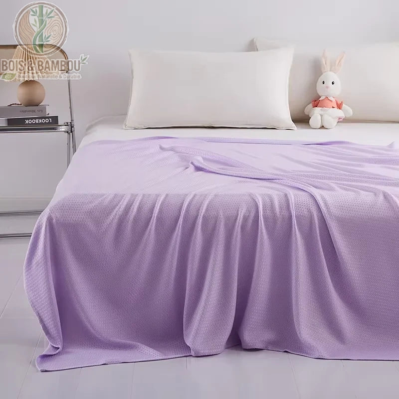 Couverture en fibre de bambou légère bébé enfant adulte Bois Et Bambou Eco