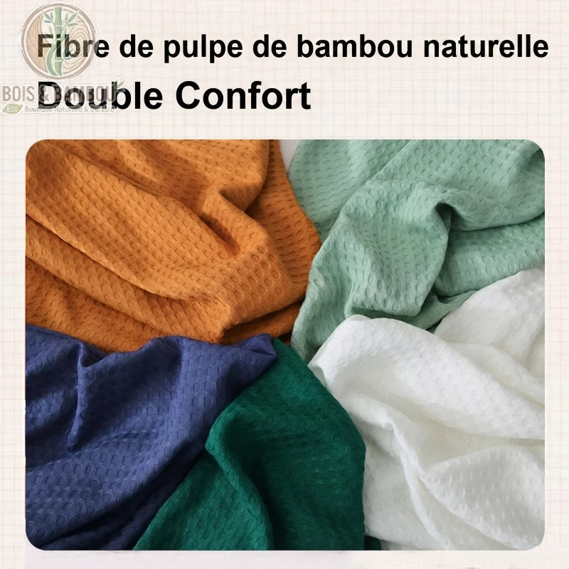 Caractéristiques techniques de la couverture en bambou pour adulte