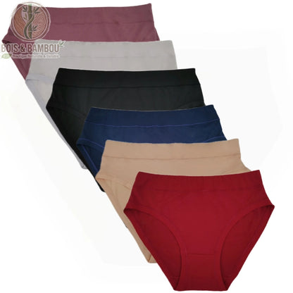 Culottes bambou grande taille assortiment 3