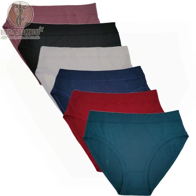 Culottes bambou grande taille assortiment 4
