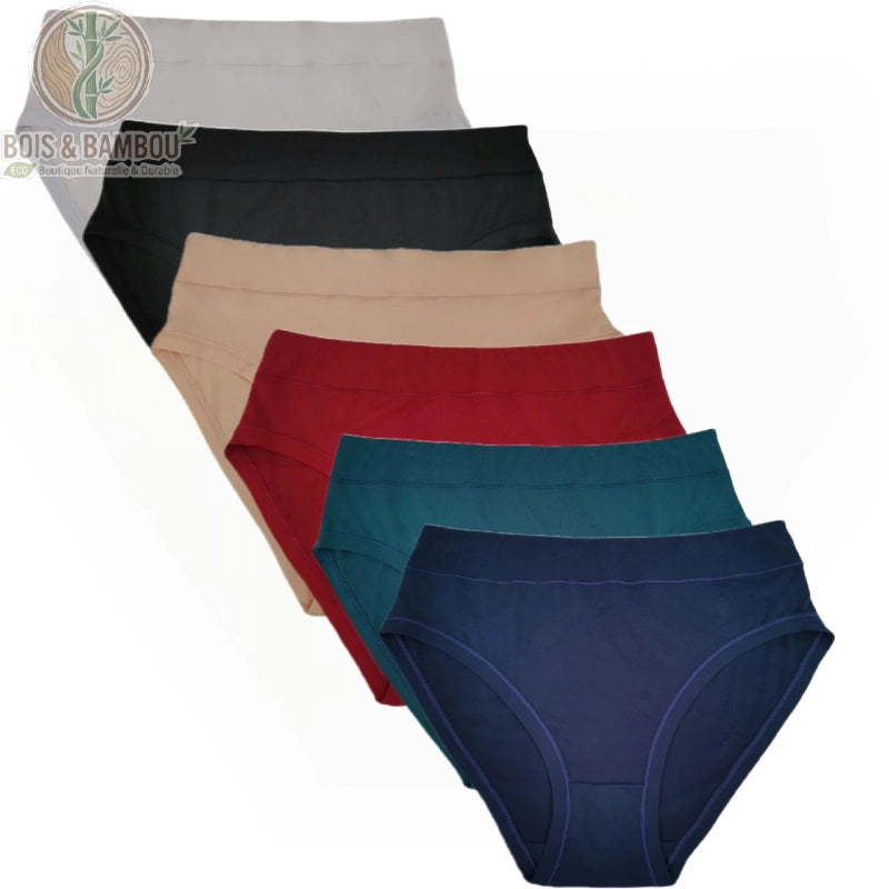 Culottes bambou grande taille assortiment 5