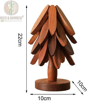 Dessous de Plat en Forme d'Arbre