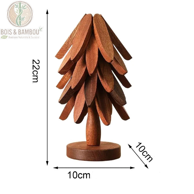 Dessous de Plat en Forme d'Arbre