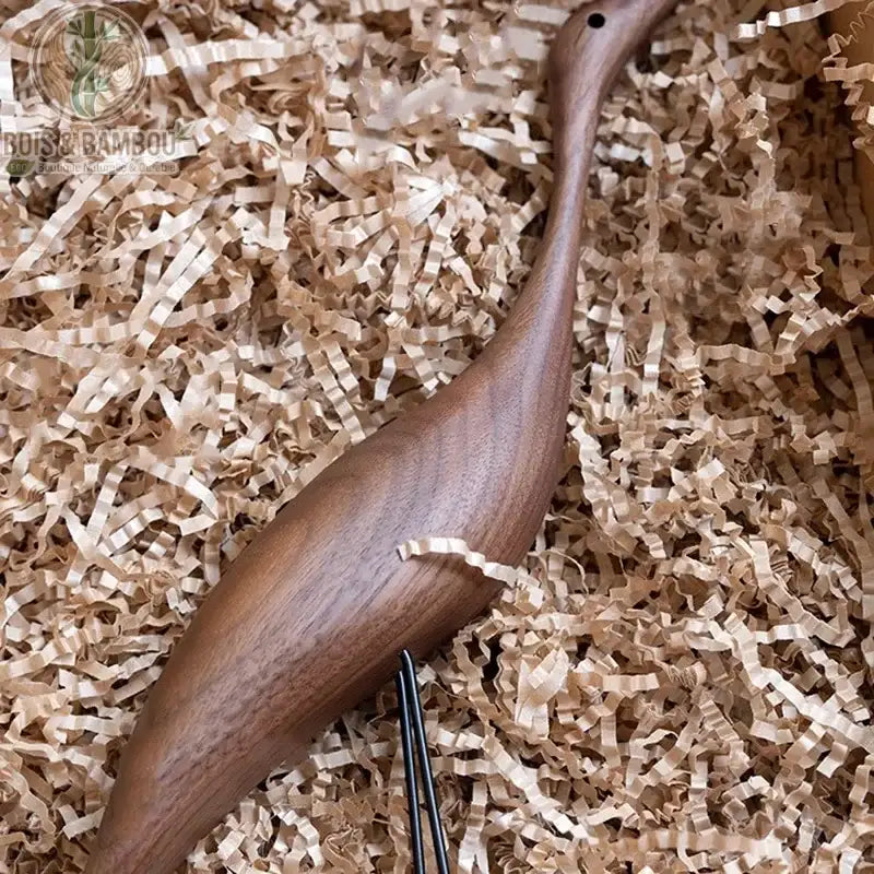 Figurine Auckland en bois massif