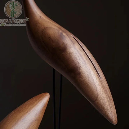 Figurine Auckland en bois massif