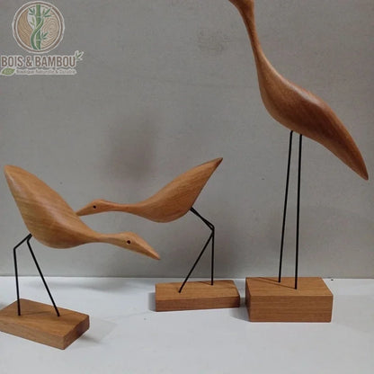 Figurine Auckland en bois massif