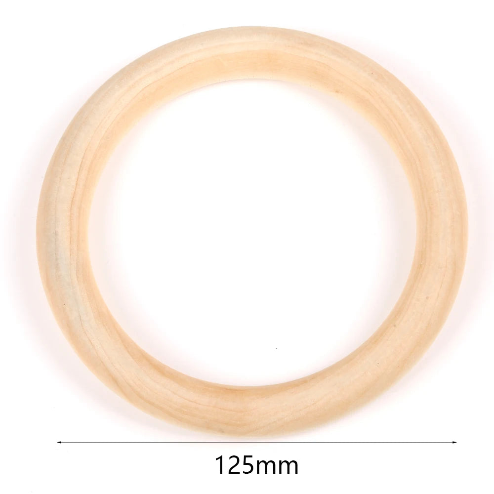 Perles en Bois Naturel