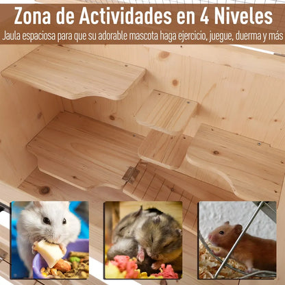 Cage à Hamster Grande Taille