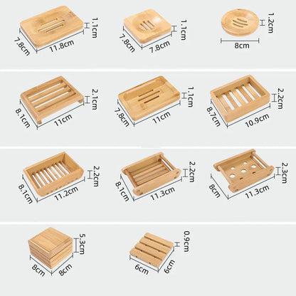 Porte-savon en bambou durable