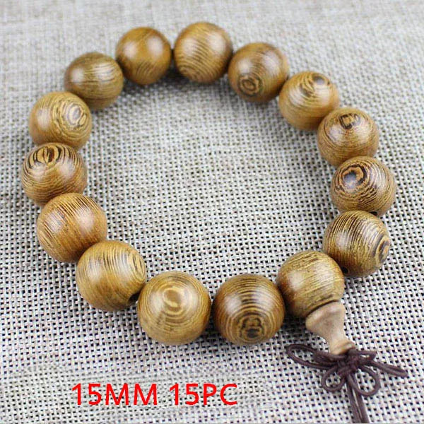 Bracelet Mala en bois de Weng