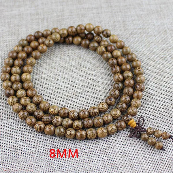 Bracelet Mala en bois de Weng