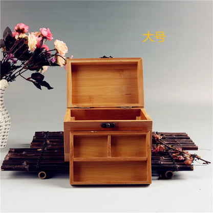 Organisateur de bureau en bambou