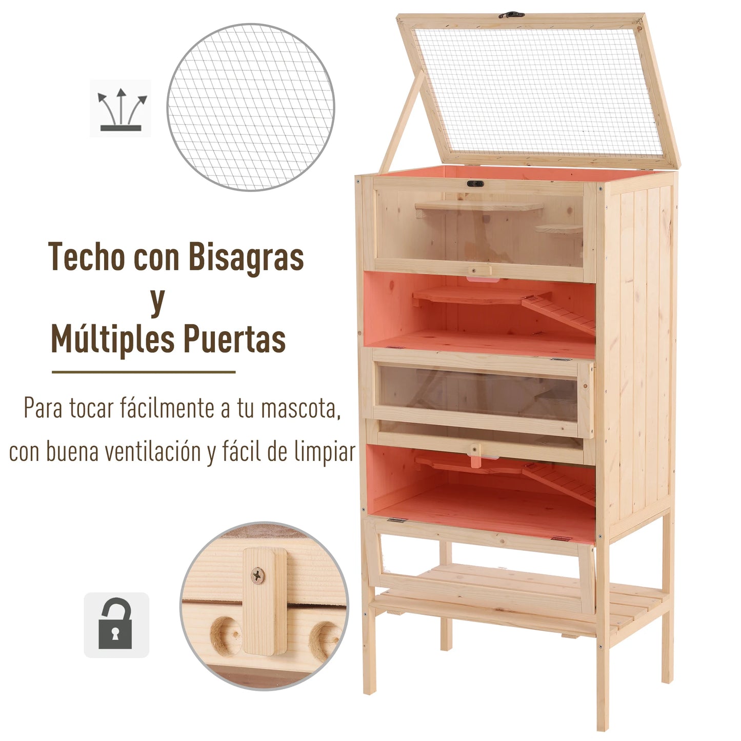 Cage à Hamster Grande Taille