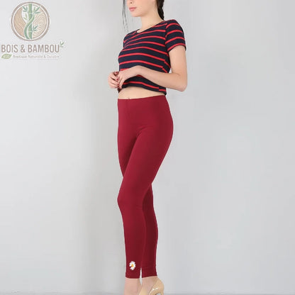 Legging bambou femme grande taille vue de face