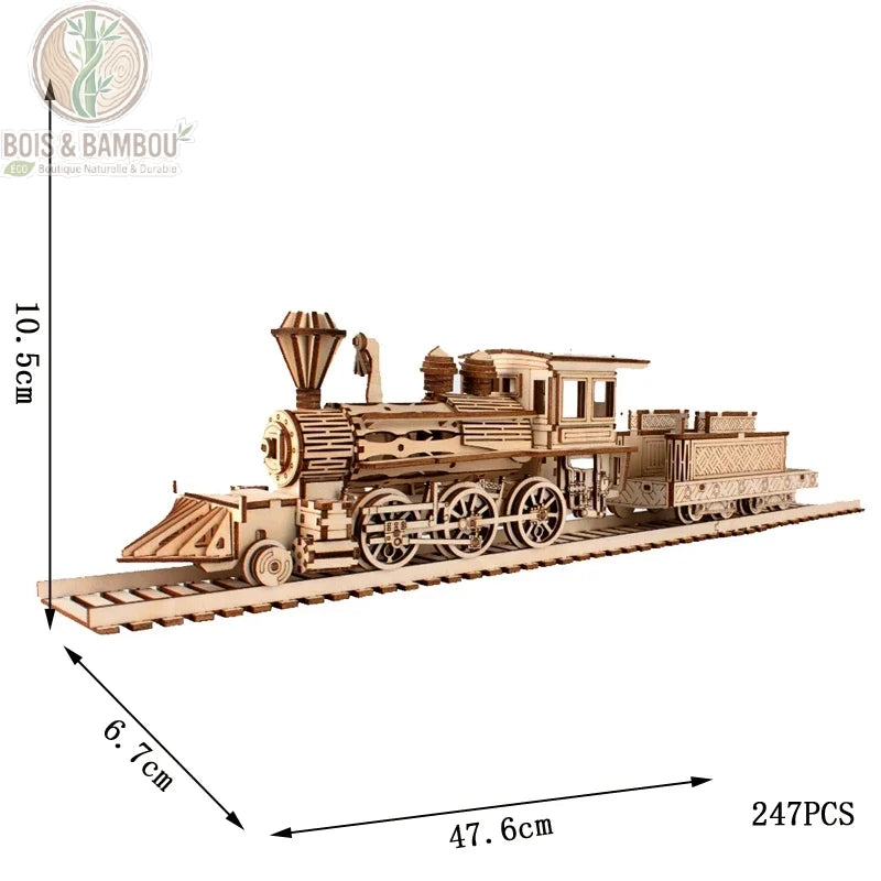 Maquette de Train à vapeur Sakura Station