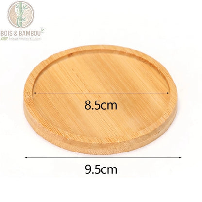 Mini plateau en bambou polyvalent
