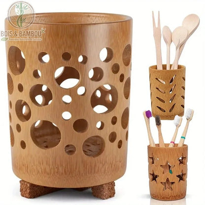 Organisateur multi-usage en bambou