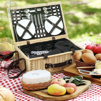 Panier de pique-nique complet pour 4 personnes