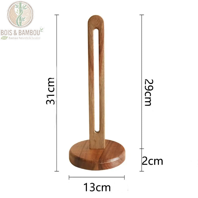 Porte-serviettes en bois massif