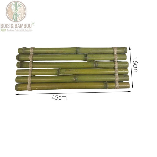 Radeau en bambou naturel pour aquarium dimensions 45 cm sur 16 cm