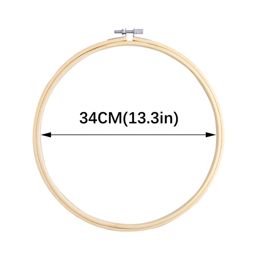 Cercle de Broderie Bambou Ajustable